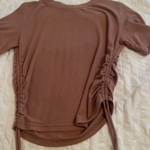 Brown Tye Shirt